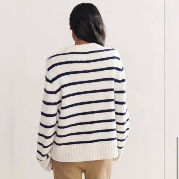 Jenni Kayne Grace Cashmere Crewneck Sweater - Picture 4 of 8